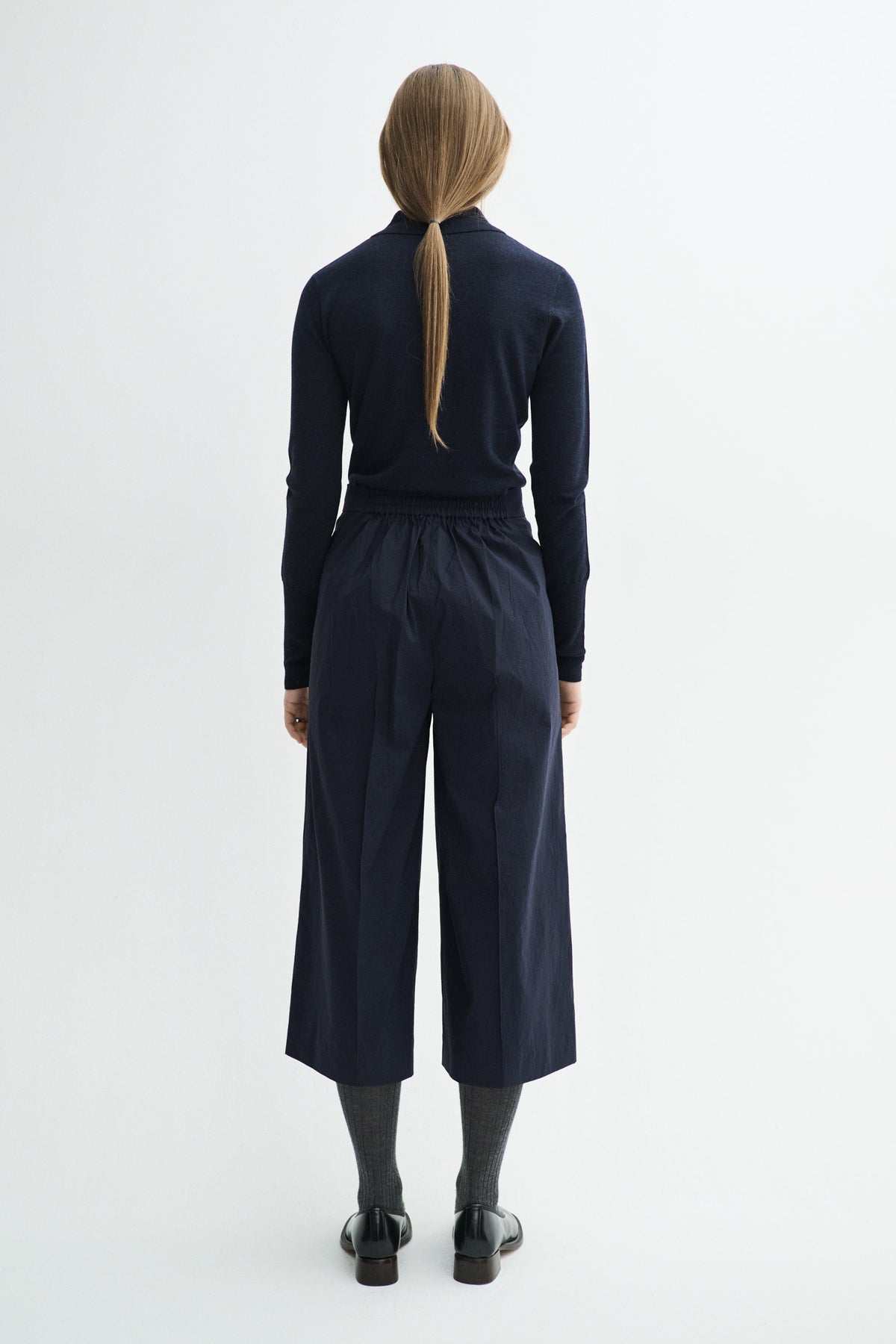 MKDT Studio PRIMA CRISP TECH Pants DARK NAVY