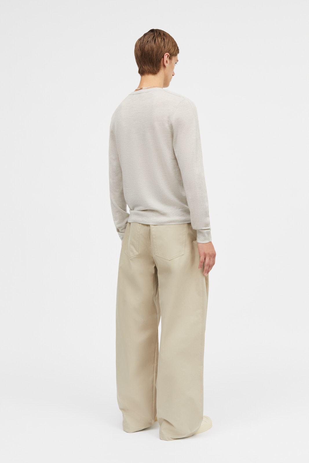 Mark Kenly Domino Tan Per Half Panama Pants STONE