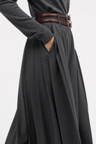 MKDT Studio PHIA-ATELIER pants Pants DARK GREY MELANGE