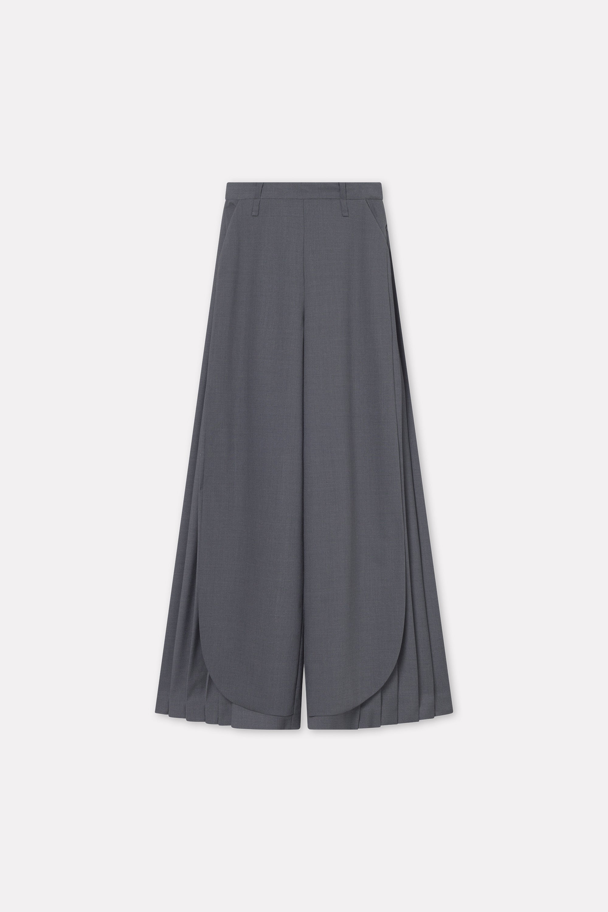 MKDT Studio PHIA-ATELIER pants Pants DARK GREY MELANGE