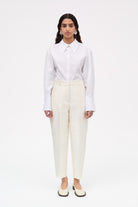 MKDT Studio Plie-atelier Silk Tech Pants IVORY