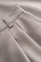 Mark Kenly Domino Tan Portlyn Eco Wool Twill Pants EUCALYPTUS