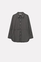 MKDT Studio SEBASTIANA CHECK POPLIN Shirts CHARCOAL CHECK