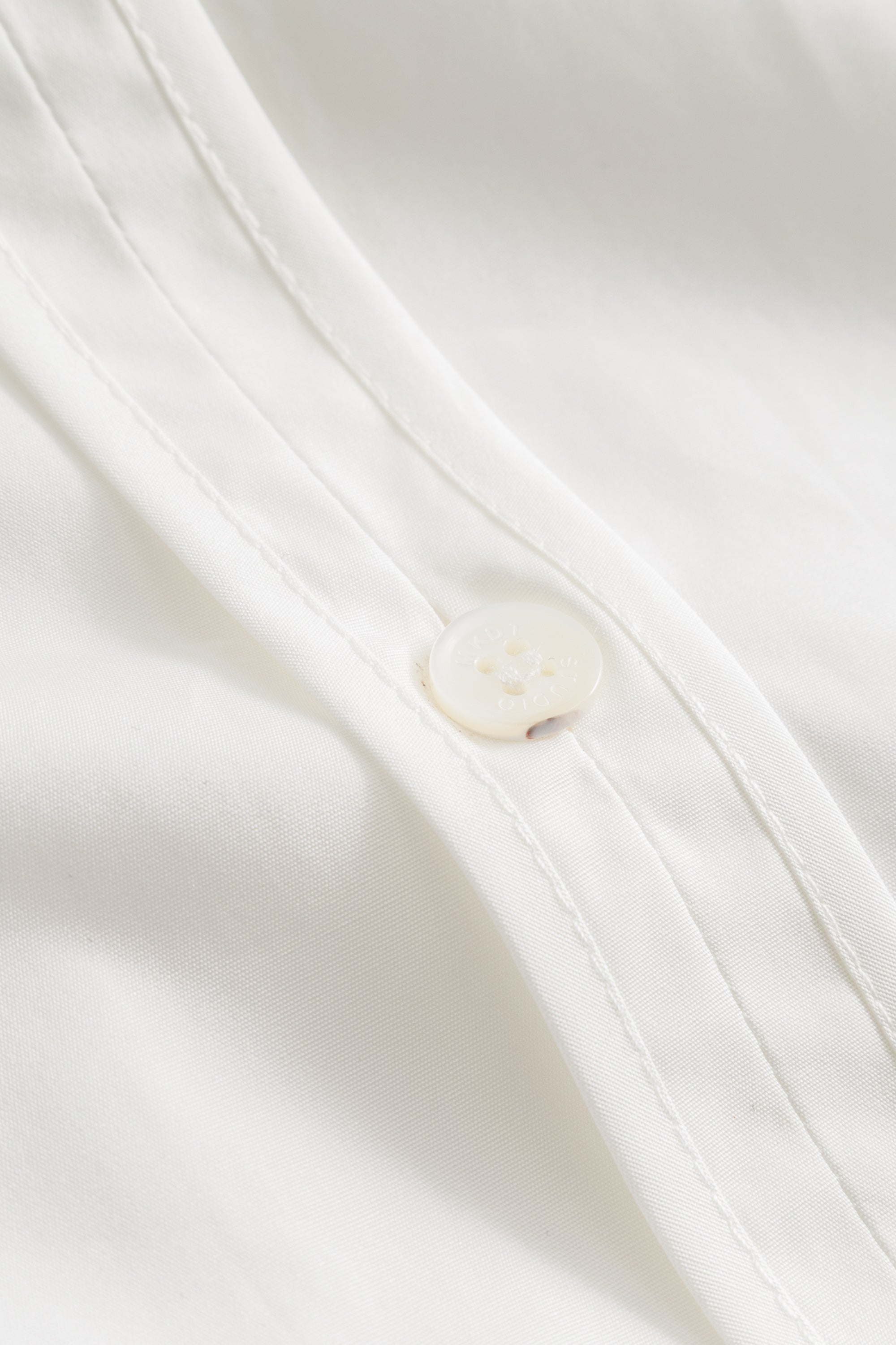 MKDT Studio SEBASTIANA COTTON POPLIN Shirts WHITE