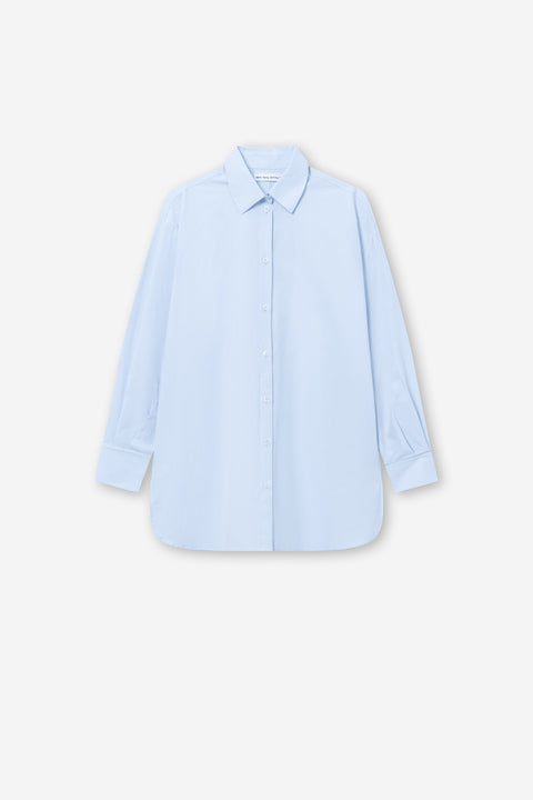 MKDT Studio Sevasti Poplin Shirts LIGHT BLUE