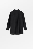 MKDT Studio Sevasti Sheer Cotton Organic Shirts BLACK