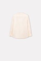 Mark Kenly Domino Tan Simon-atelier Silk Wool Twill Shirts IVORY