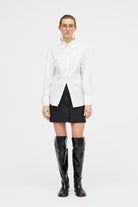 MKDT Studio Sita Poplin Shirts WHITE
