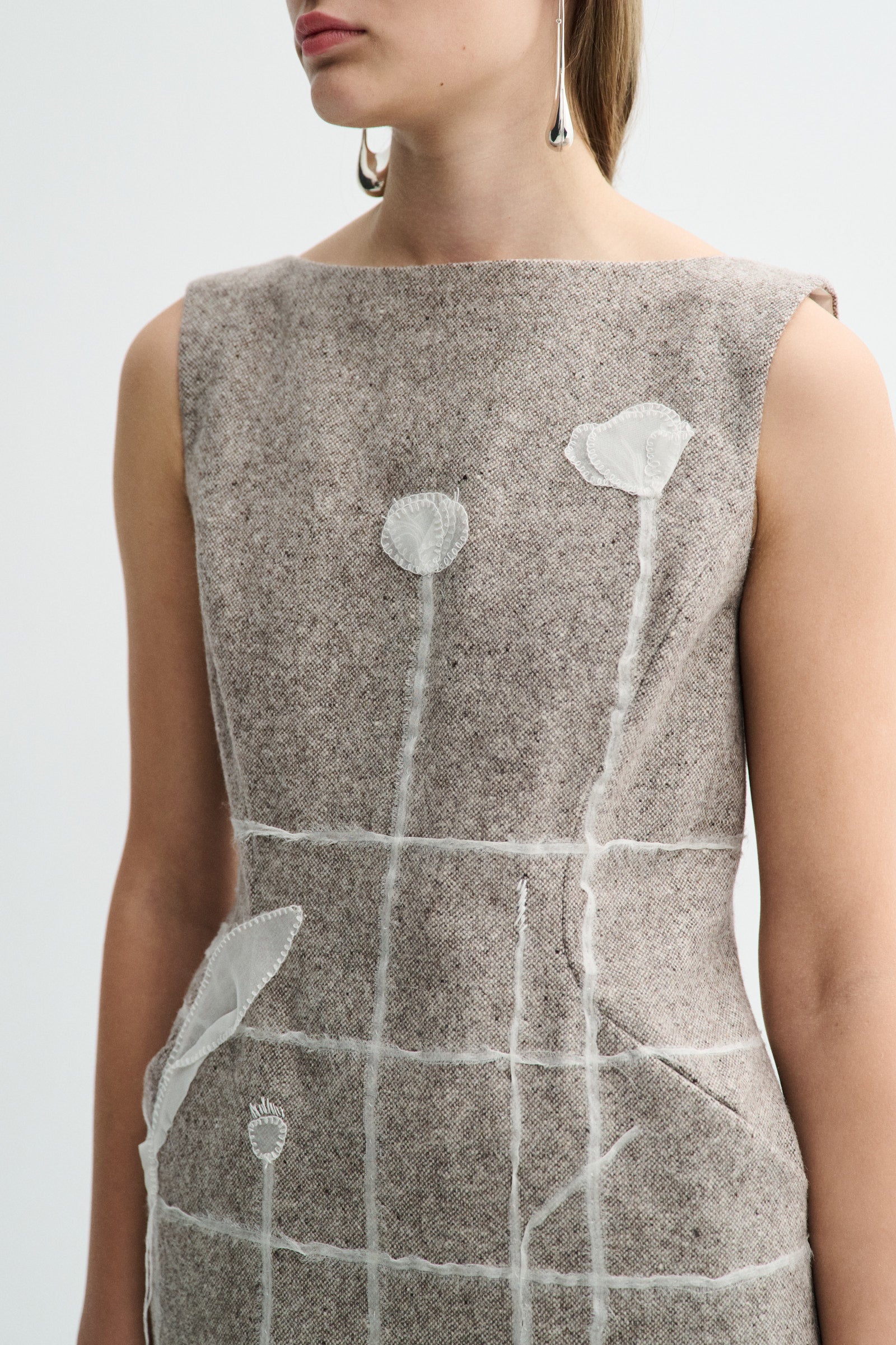 MKDT Studio TANIS-ATELIER GRAIN WOOL Blouses BARK
