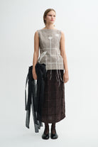 MKDT Studio TANIS-ATELIER GRAIN WOOL Blouses BARK