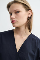 MKDT Studio TATE CRISP TECH Shirts DARK NAVY