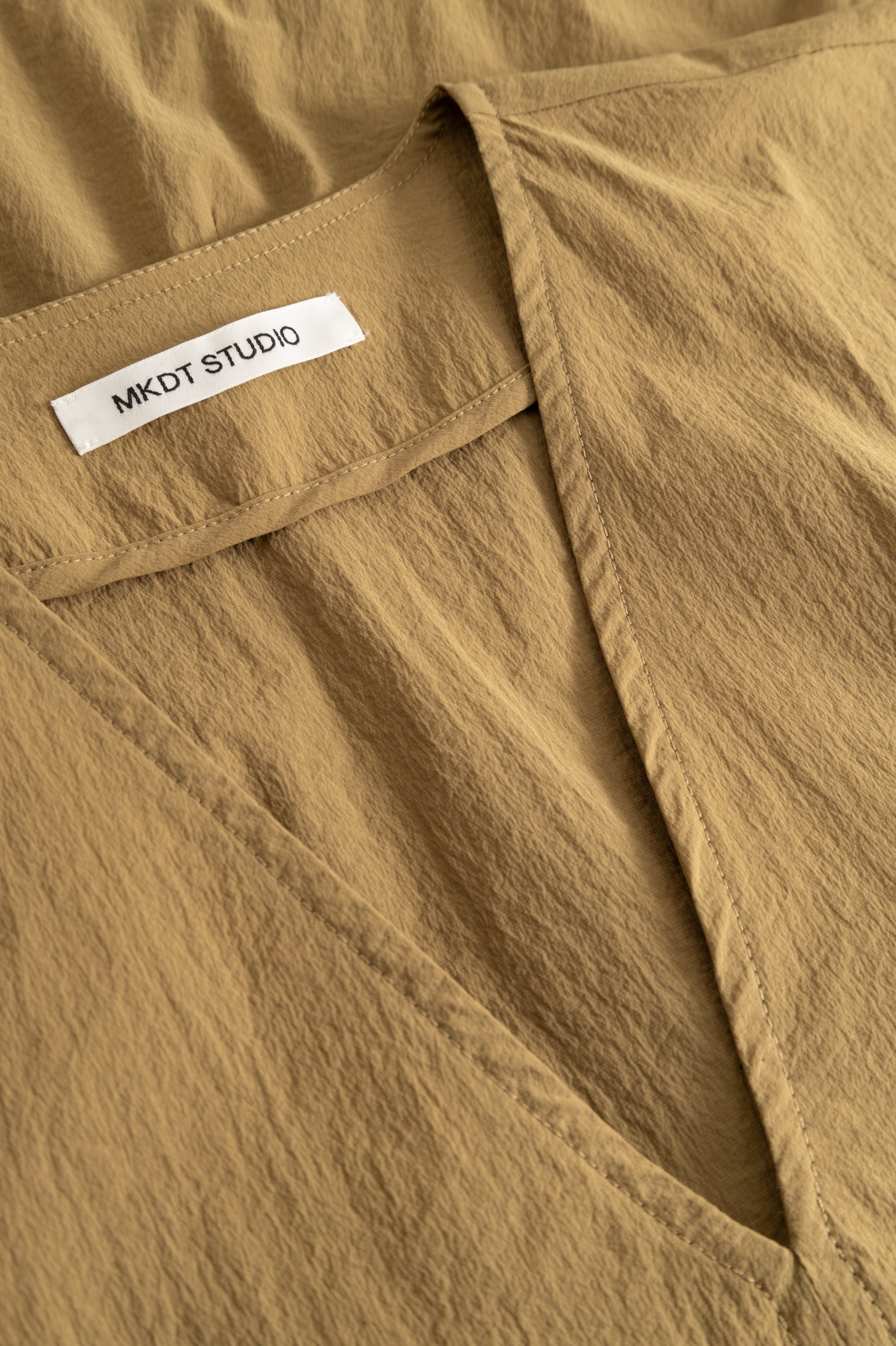 MKDT Studio TATE CRISP TECH Shirts OCRE