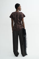 MKDT Studio TOULOUSE-ATELIER LINEN SILK BLEND Shirts DARK BROWN