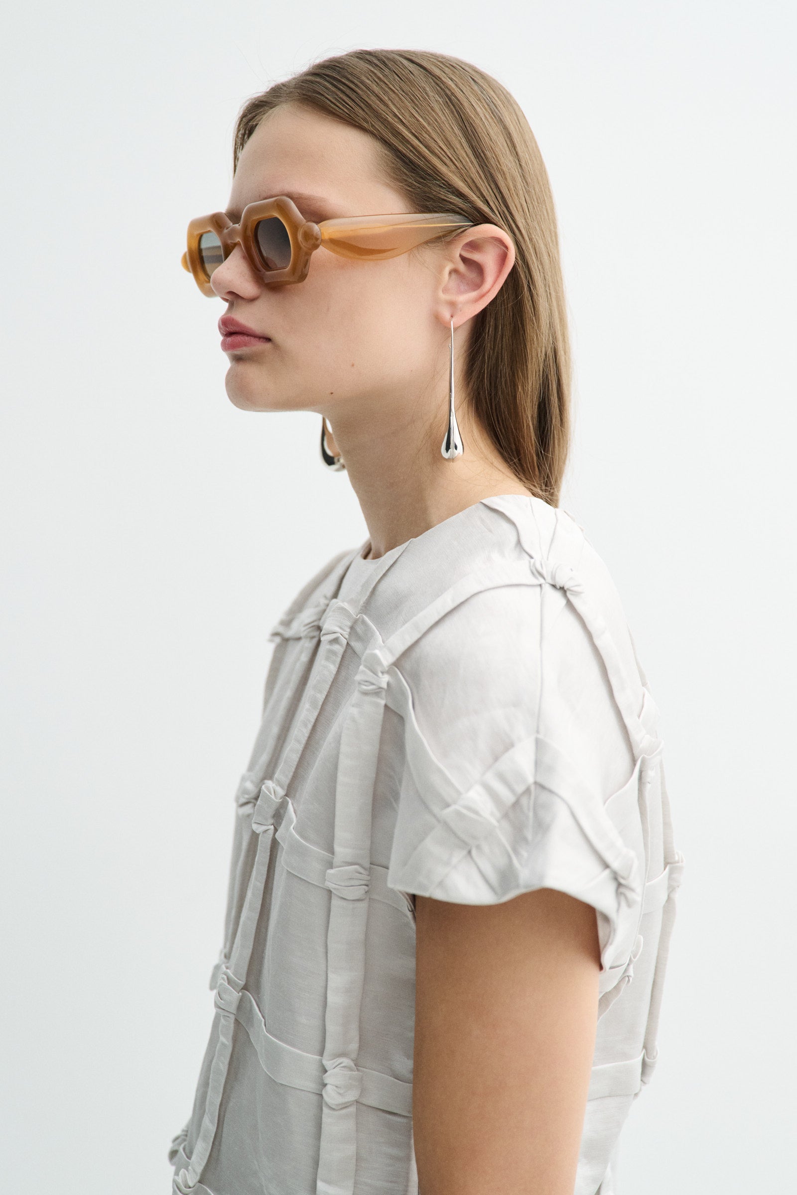 MKDT Studio TOULOUSE-ATELIER LINEN SILK BLEND Shirts LIGHT GREY