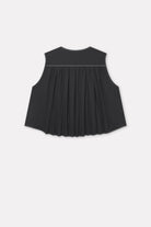 Mark Kenly Domino Tan Tahira Sheer Cotton Blouses BLACK