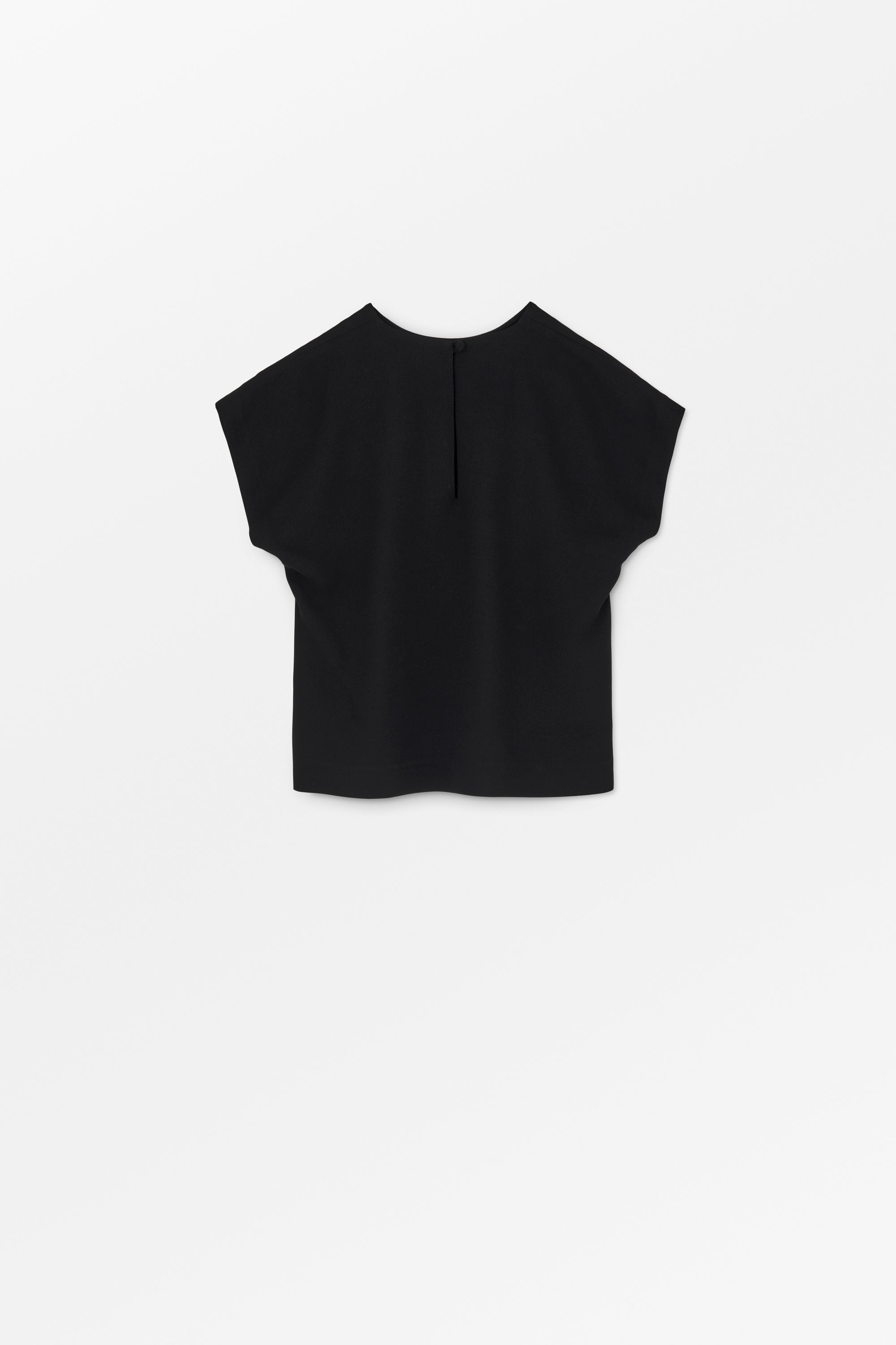 MKDT Studio Tine Crepe Georgette Blouses BLACK