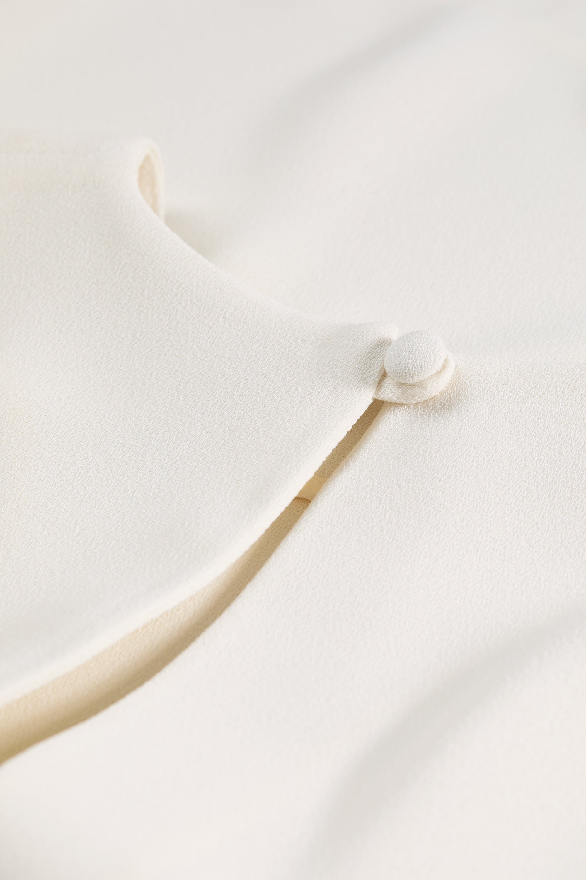 MKDT Studio Tine Crepe Georgette Blouses IVORY