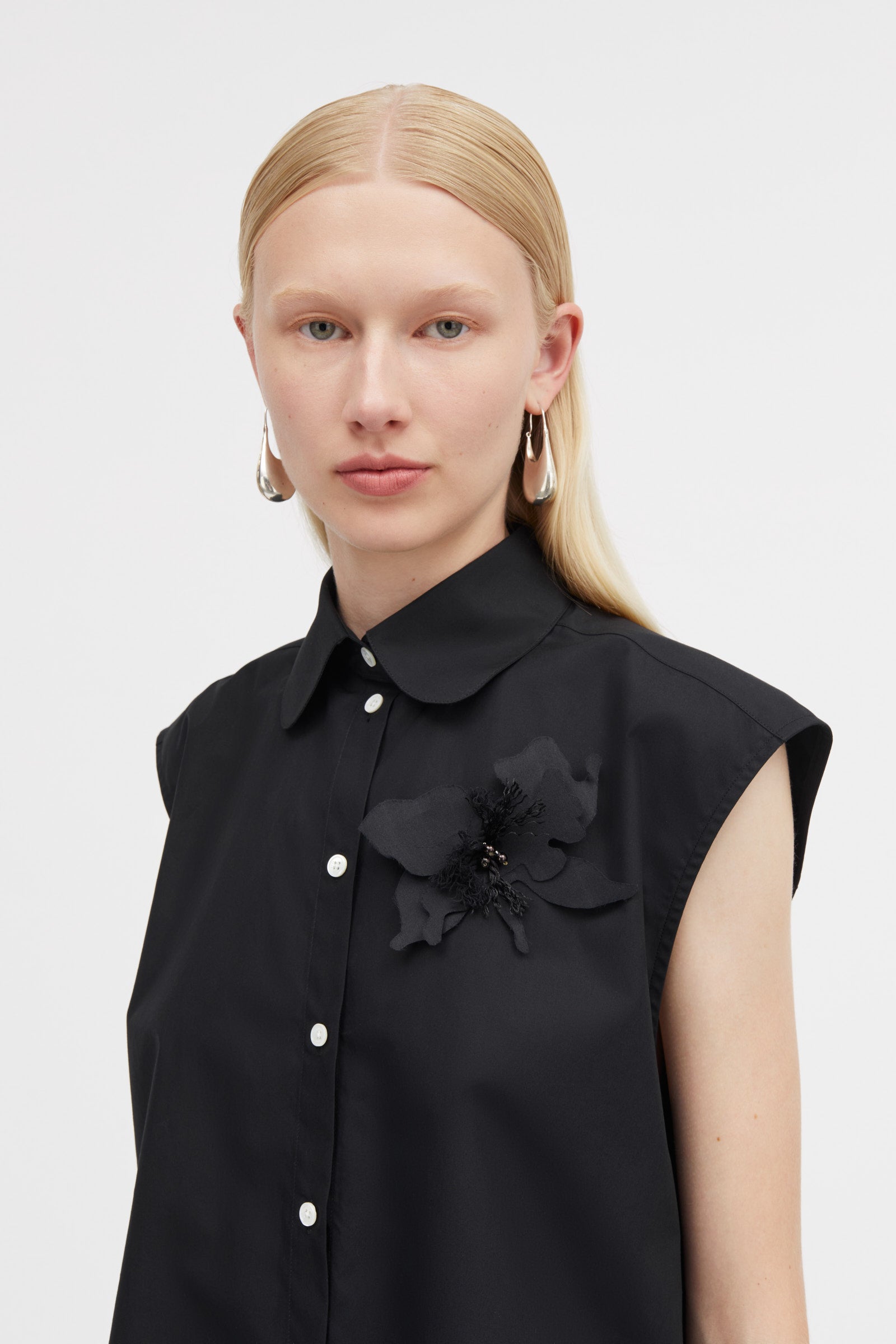 Mark Kenly Domino Tan Tusse Poplin Shirts BLACK