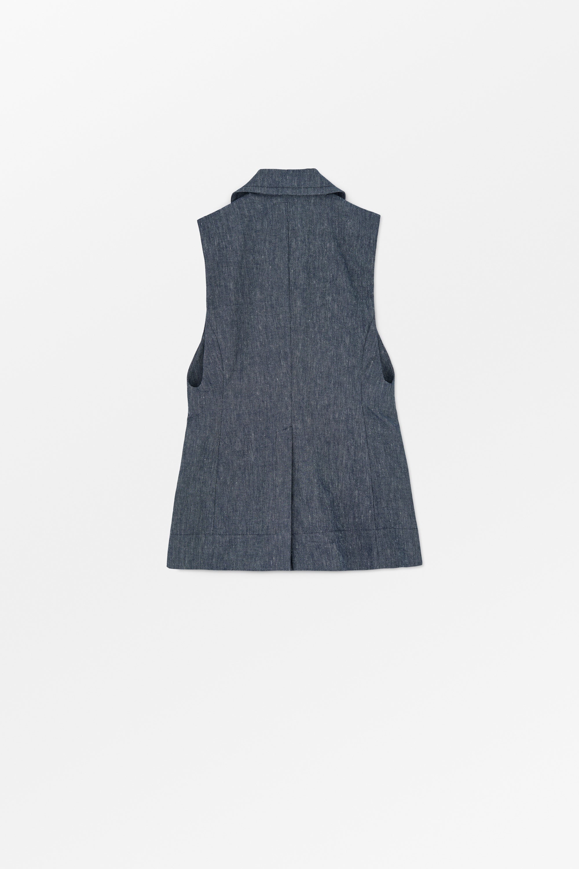 MKDT Studio Vika Soft Denim Vest NAVY