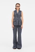 MKDT Studio Vika Soft Denim Vest NAVY