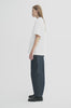 MKDT Studio LEO HEAVY JERSEY COTTON T-Shirts WHITE