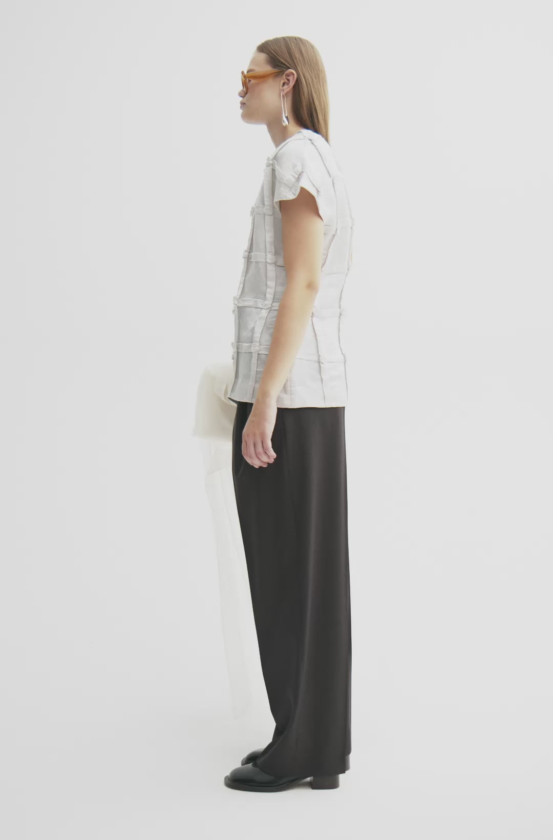 MKDT Studio TOULOUSE-ATELIER LINEN SILK BLEND Shirts LIGHT GREY