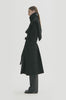 MKDT Studio CICELY TWO LAYERED WOOL Coats BLACK