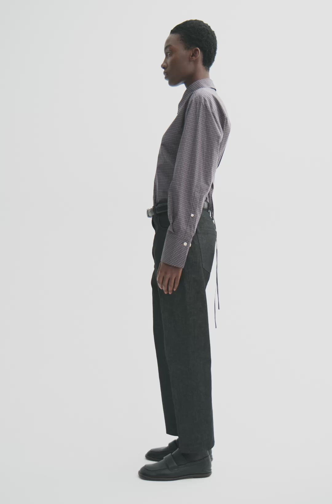 MKDT Studio PRAME BLACK DENIM Pants BLACK DENIM